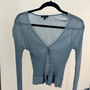 Dynamite blue cardigan